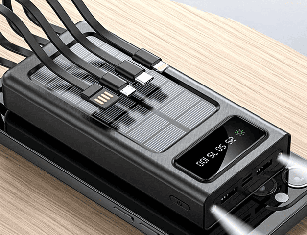 Power Bank 10000mAh 4 Cables