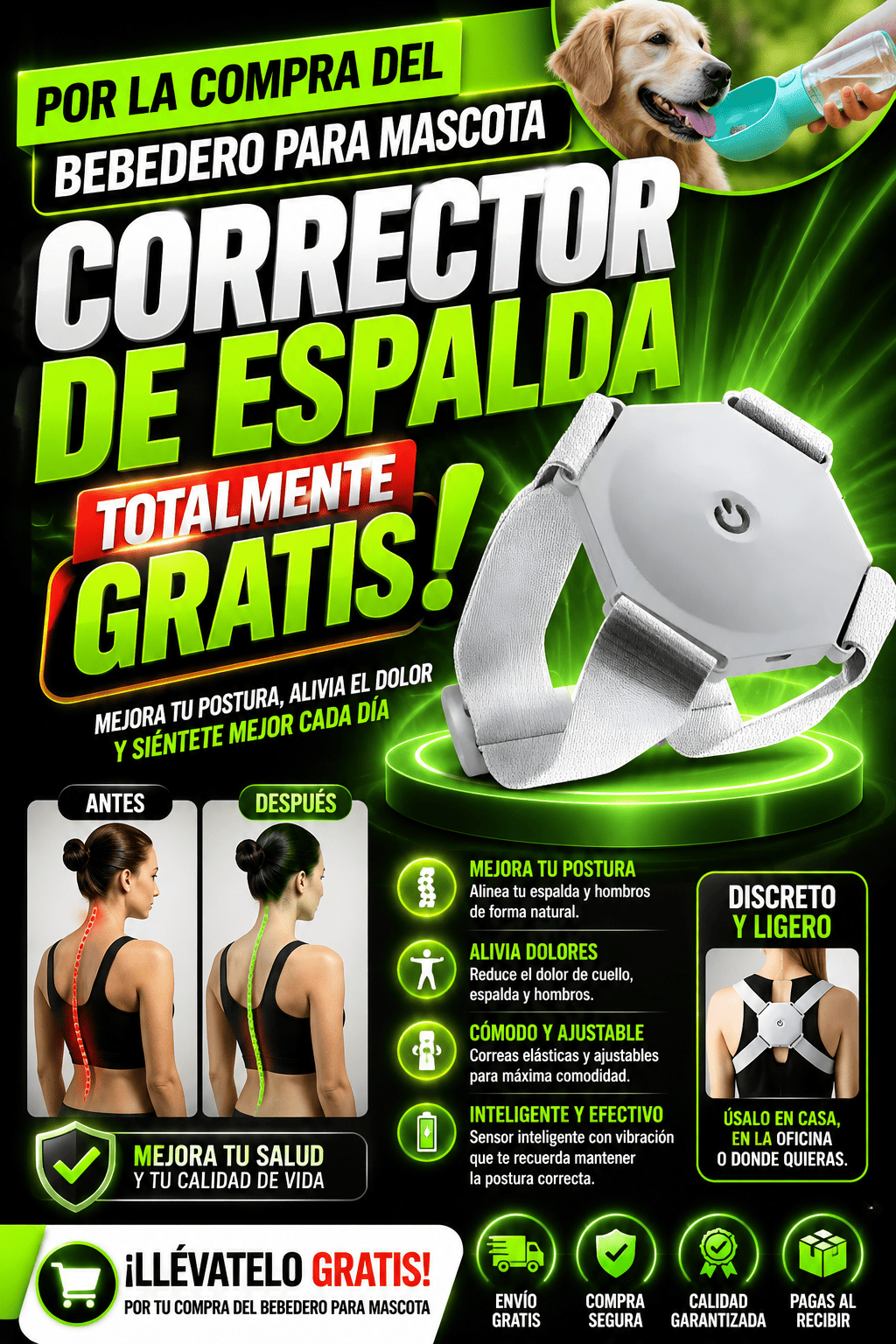 HydraPaw™ 5 en 1 Bebedero Dispensador Para Mascotas + ||Articulo GRATIS||